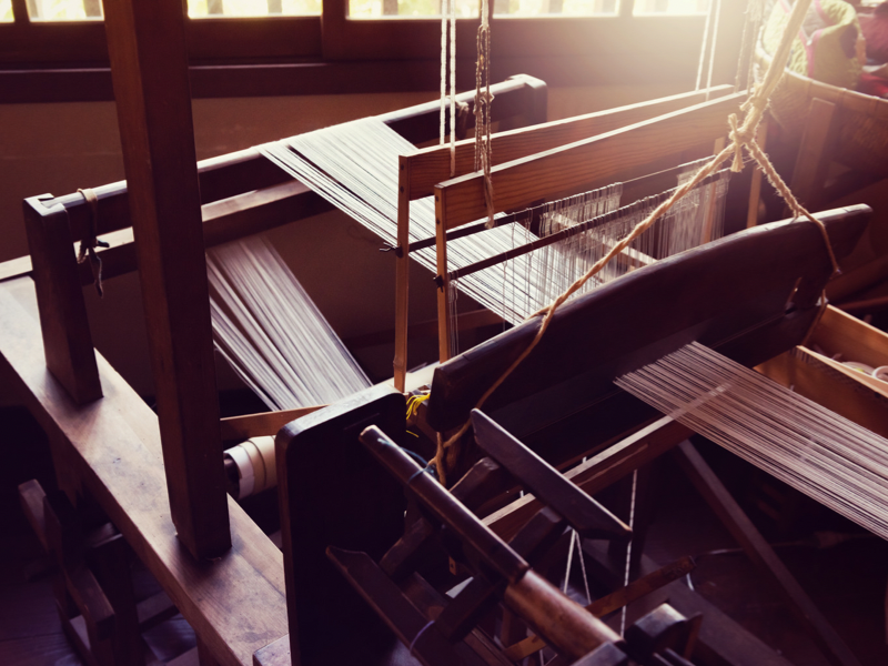 Weaving Pashmina Scarf