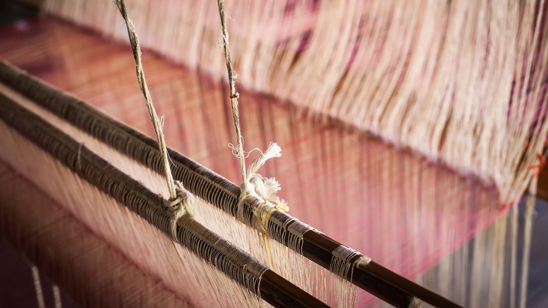 casmere pashmina scarf weaving process